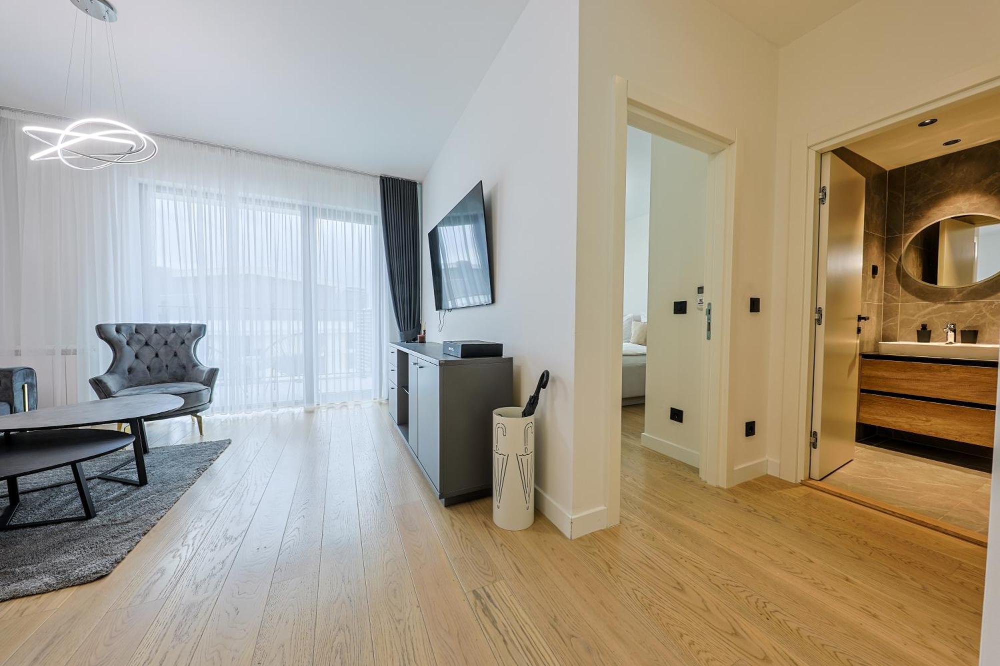 Апартаменты Zigzag Belgrade Waterfront - Simfonija 2 Экстерьер фото